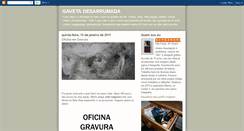 Desktop Screenshot of gavetadesarrumada.blogspot.com