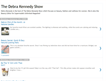 Tablet Screenshot of debrakennedyshow.blogspot.com