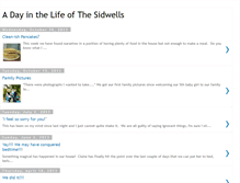 Tablet Screenshot of dayinthelifeofthesidwells.blogspot.com