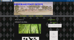 Desktop Screenshot of generasifootdetox.blogspot.com