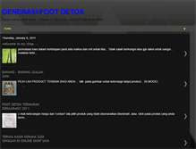 Tablet Screenshot of generasifootdetox.blogspot.com