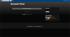 Desktop Screenshot of gonzalopenag.blogspot.com
