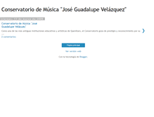 Tablet Screenshot of conservatorioqueretaro.blogspot.com