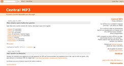 Desktop Screenshot of centralmp3.blogspot.com