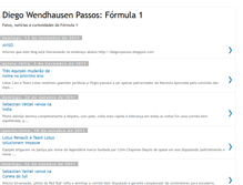 Tablet Screenshot of diegowpassosf1.blogspot.com