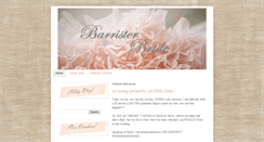 Desktop Screenshot of barristerbride.blogspot.com