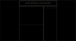 Desktop Screenshot of electronics-analyzers.blogspot.com