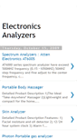 Mobile Screenshot of electronics-analyzers.blogspot.com