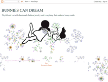 Tablet Screenshot of bunniescandream.blogspot.com