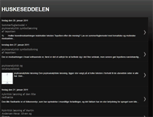 Tablet Screenshot of huskeseddelen.blogspot.com