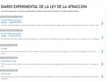 Tablet Screenshot of diarioleydeatraccion.blogspot.com