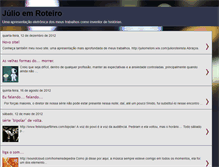 Tablet Screenshot of julioemroteiro.blogspot.com