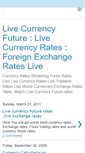 Mobile Screenshot of livecurrencyrates.blogspot.com