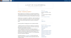 Desktop Screenshot of lechatcalifornien.blogspot.com