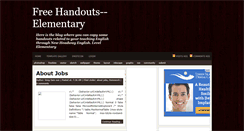 Desktop Screenshot of freehandoutelementary.blogspot.com