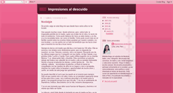 Desktop Screenshot of impresionesaldescuido.blogspot.com