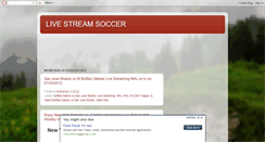 Desktop Screenshot of livehitsoccer.blogspot.com