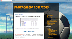 Desktop Screenshot of fantacalcio8.blogspot.com