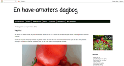 Desktop Screenshot of enhaveamatoersdagbog.blogspot.com