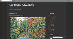 Desktop Screenshot of harleydiary.blogspot.com