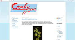 Desktop Screenshot of crowleeey.blogspot.com