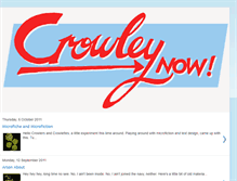 Tablet Screenshot of crowleeey.blogspot.com