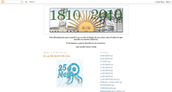 Desktop Screenshot of nuestrobicentenario1810-2010.blogspot.com