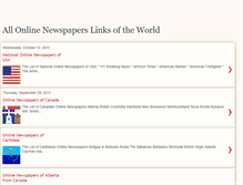 Tablet Screenshot of onlinenewspaperslinks.blogspot.com