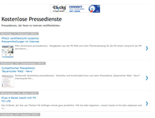 Tablet Screenshot of kostenlose-pressedienste.blogspot.com