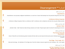 Tablet Screenshot of disarrangement.blogspot.com