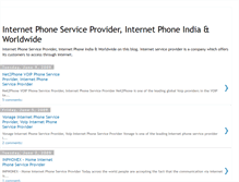 Tablet Screenshot of internetphoneserviceprovider.blogspot.com