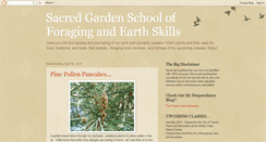 Desktop Screenshot of foragingschool.blogspot.com