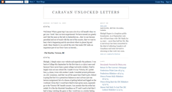 Desktop Screenshot of caravanletters.blogspot.com