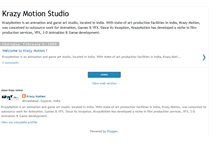 Tablet Screenshot of krazymotion.blogspot.com