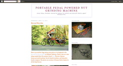 Desktop Screenshot of portablepedalpower.blogspot.com