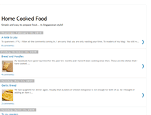 Tablet Screenshot of home-cooked-food.blogspot.com