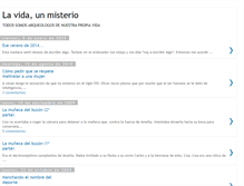 Tablet Screenshot of lavidaunmisterio-silvia.blogspot.com