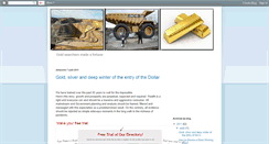Desktop Screenshot of goldsearchwealth.blogspot.com