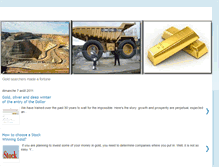 Tablet Screenshot of goldsearchwealth.blogspot.com