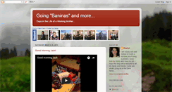 Desktop Screenshot of going-baninas.blogspot.com