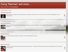 Tablet Screenshot of going-baninas.blogspot.com