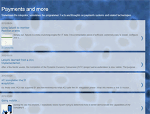 Tablet Screenshot of paymentsandmore.blogspot.com