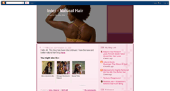 Desktop Screenshot of internaturalhair.blogspot.com