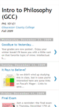 Mobile Screenshot of gccphilosophy09.blogspot.com