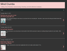 Tablet Screenshot of mymindcrumbs.blogspot.com