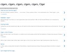 Tablet Screenshot of laracigar.blogspot.com