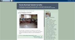 Desktop Screenshot of escolamunicipalsalomecarvalho.blogspot.com