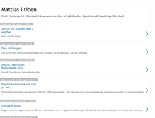 Tablet Screenshot of mattiasclaesson.blogspot.com