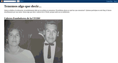 Desktop Screenshot of lideresuelbj.blogspot.com