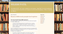 Desktop Screenshot of nileshpats.blogspot.com